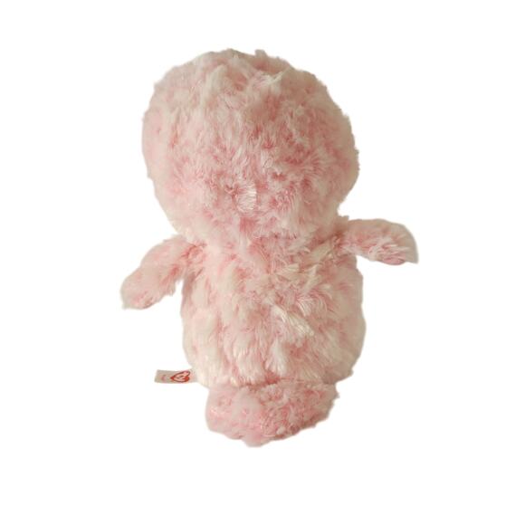 Ty Beanie Boos Twiggy Pink Owl 6” Stuffed Animal Plush Toy Sparkle Eyes - Picture 6 of 16